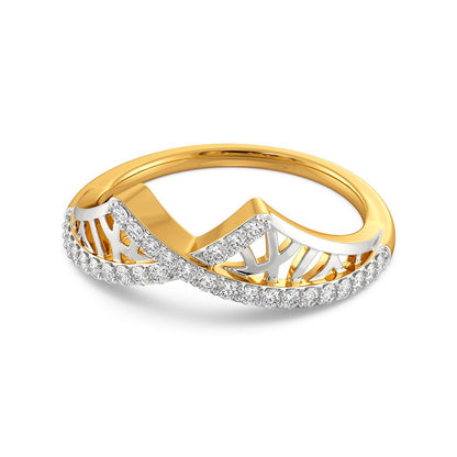 Fishnet Panache Diamond Rings