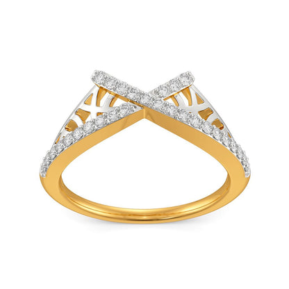 Fishnet Panache Diamond Rings