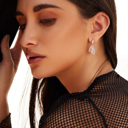 Gauze Galore Diamond Earrings