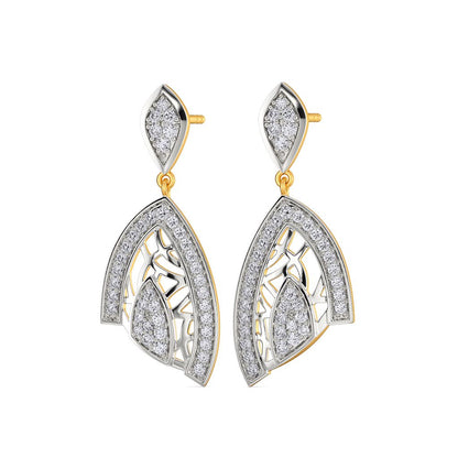 Gauze Galore Diamond Earrings