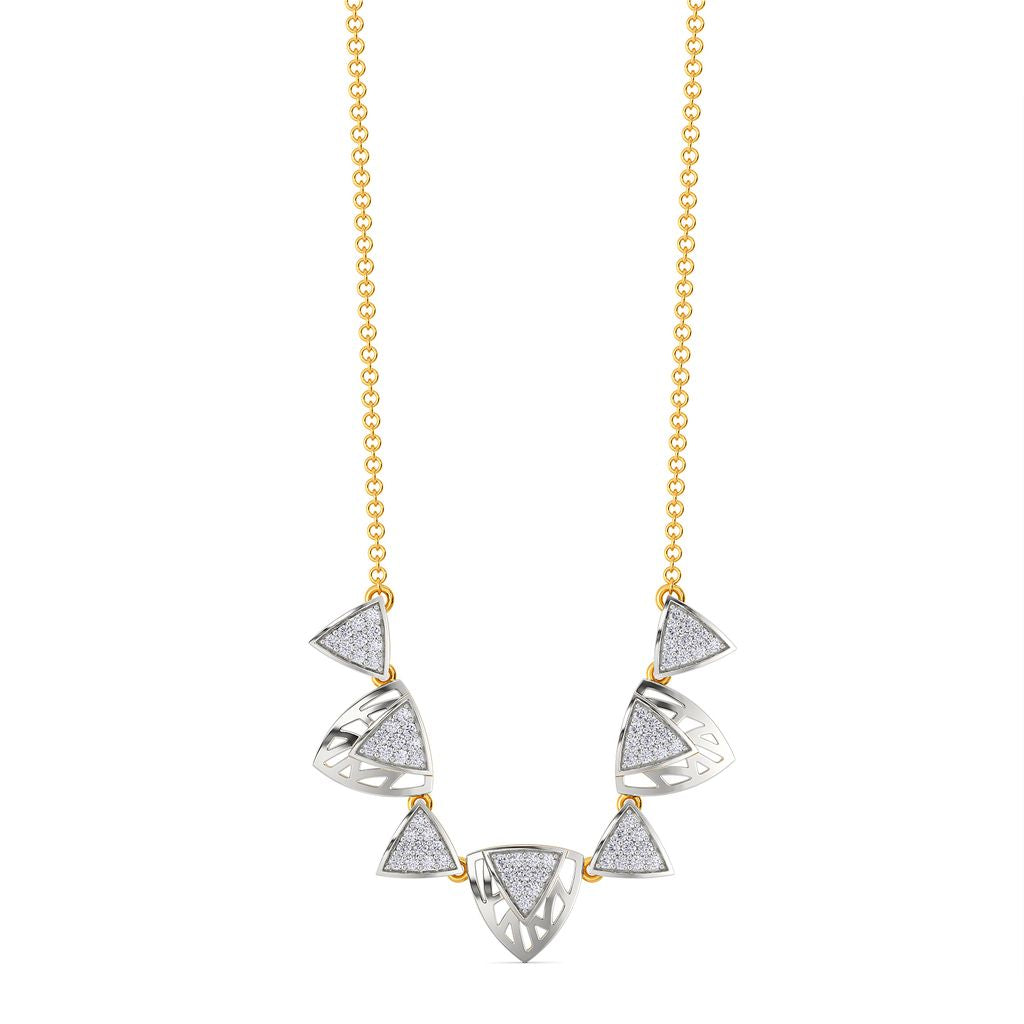 Gauze Galore Diamond Necklaces