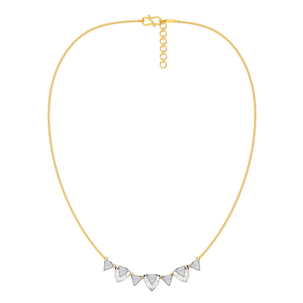 Gauze Galore Diamond Necklaces