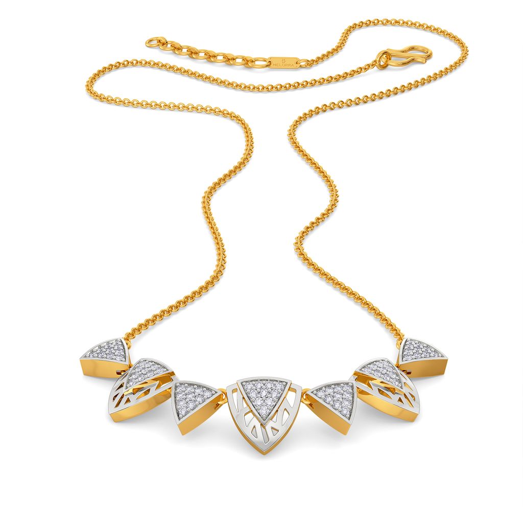 Gauze Galore Diamond Necklaces