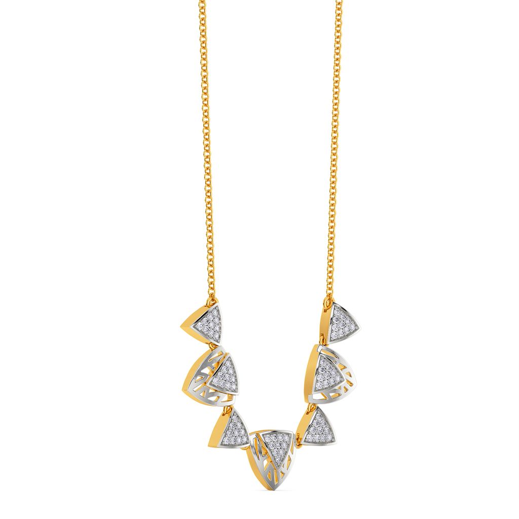 Gauze Galore Diamond Necklaces