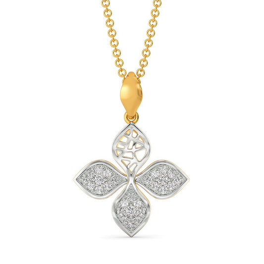 Lounge in Lattice Diamond Pendants