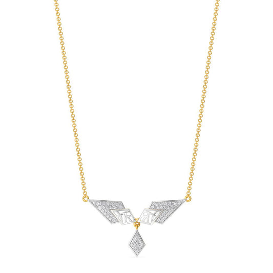 Mesh It Up Diamond Necklaces