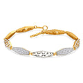 Armoured Chic Diamond Bracelets