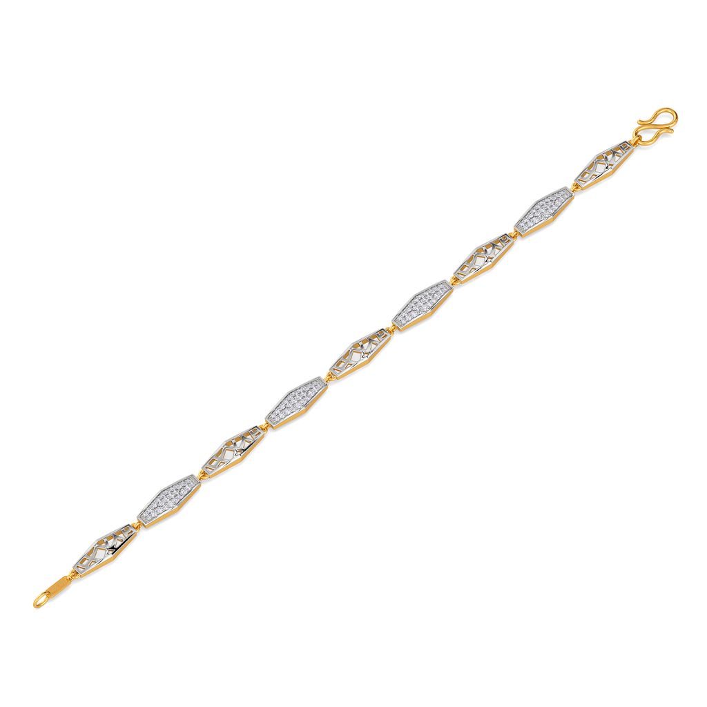 Armoured Chic Diamond Bracelets