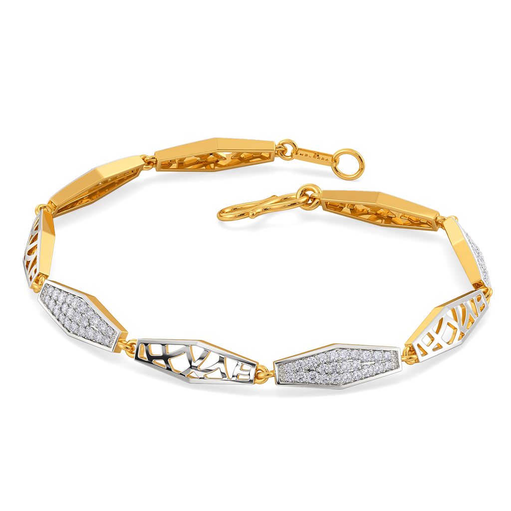 Armoured Chic Diamond Bracelets