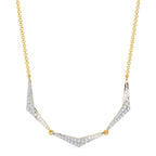 Armoured Chic Diamond Necklaces
