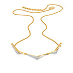 Armoured Chic Diamond Necklaces