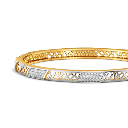 Armoured Chic Diamond Bangles