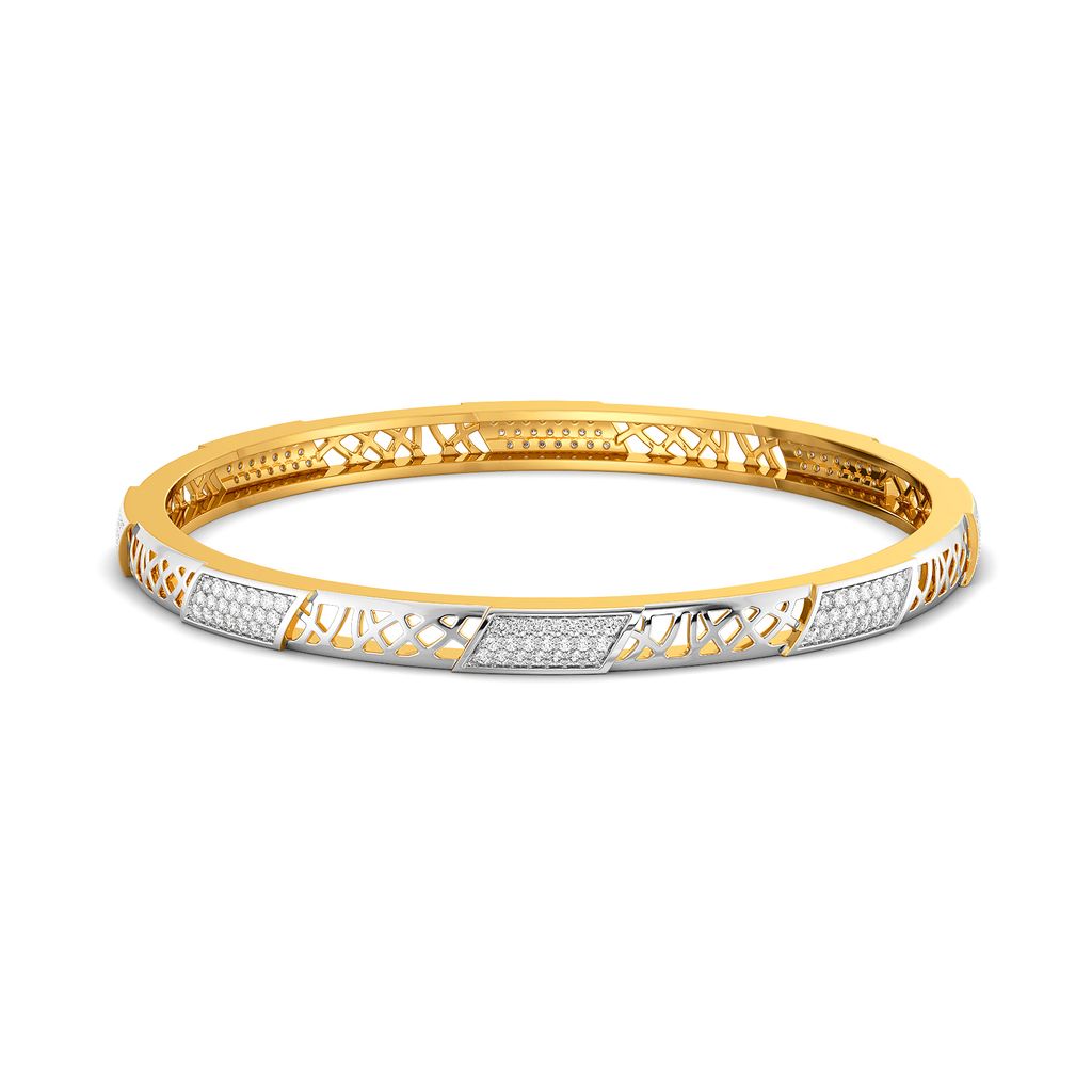 Armoured Chic Diamond Bangles