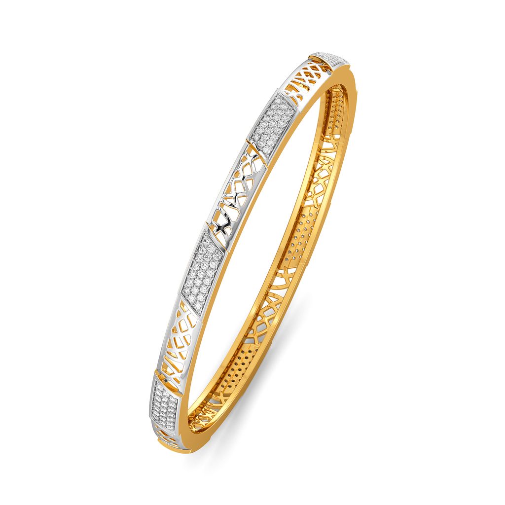 Armoured Chic Diamond Bangles