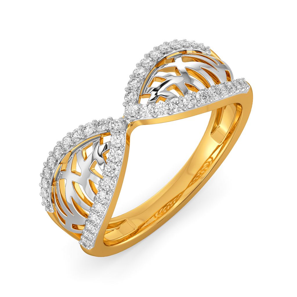 Net Me Bold Diamond Rings