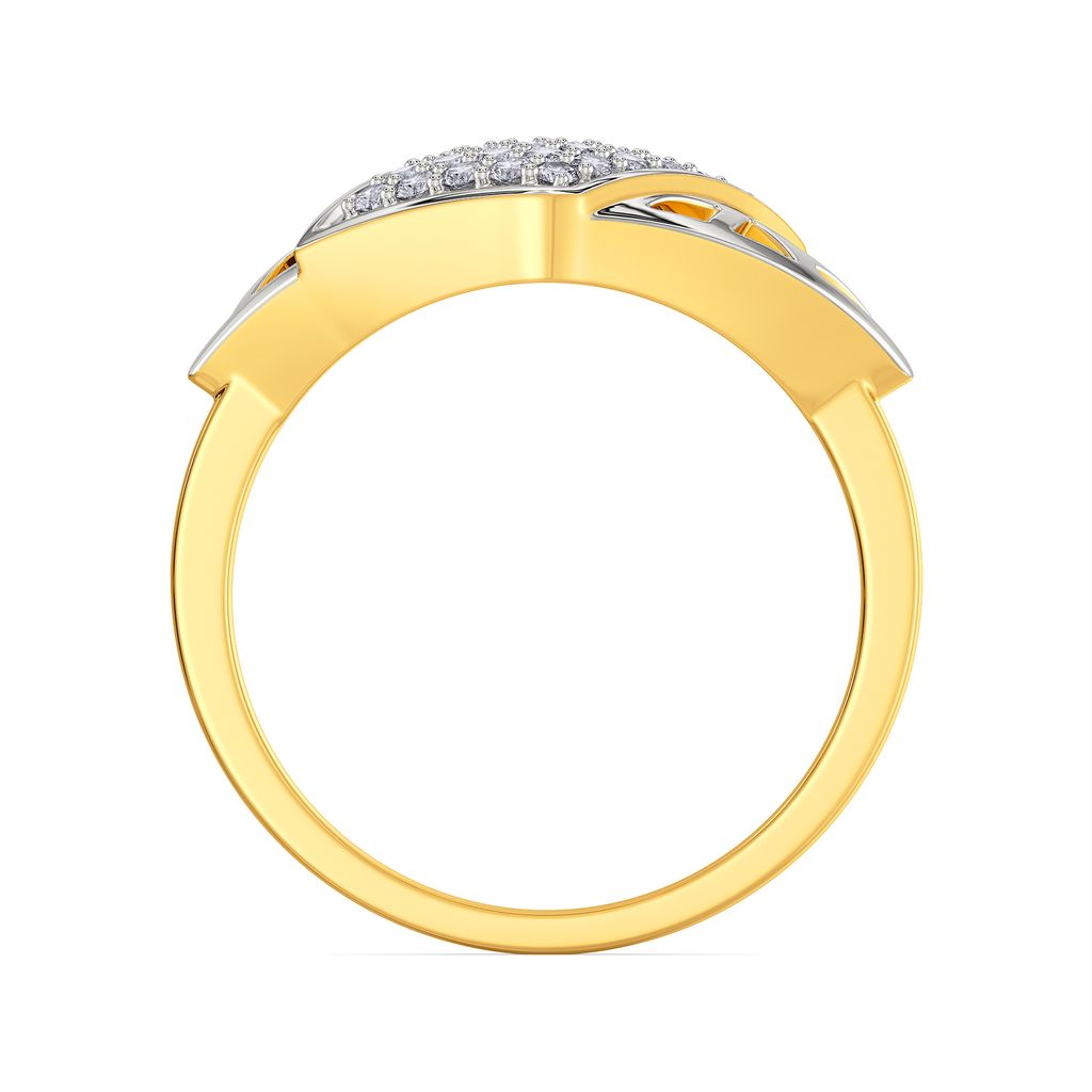 Punky Mesh Diamond Rings