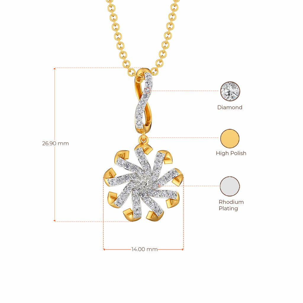 Shimmy Style Diamond Pendants
