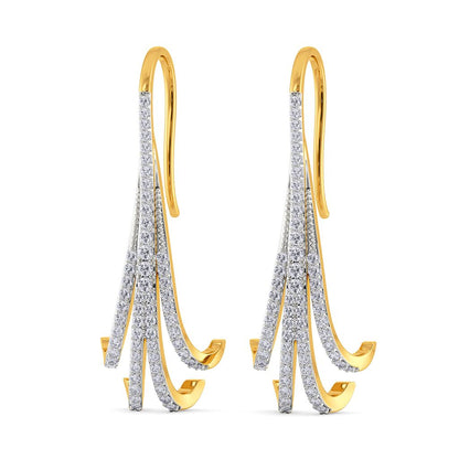 Groovy Soiree Diamond Earrings