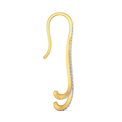 Groovy Soiree Diamond Earrings