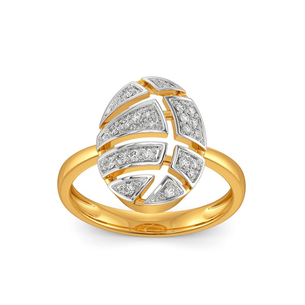 Chic Confetti Diamond Rings