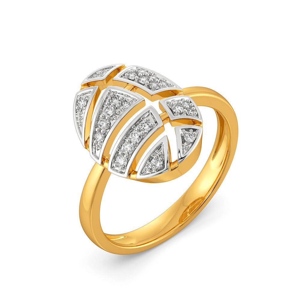 Chic Confetti Diamond Rings