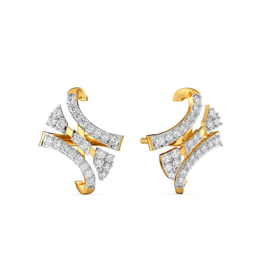 Chic Confetti Diamond Earrings