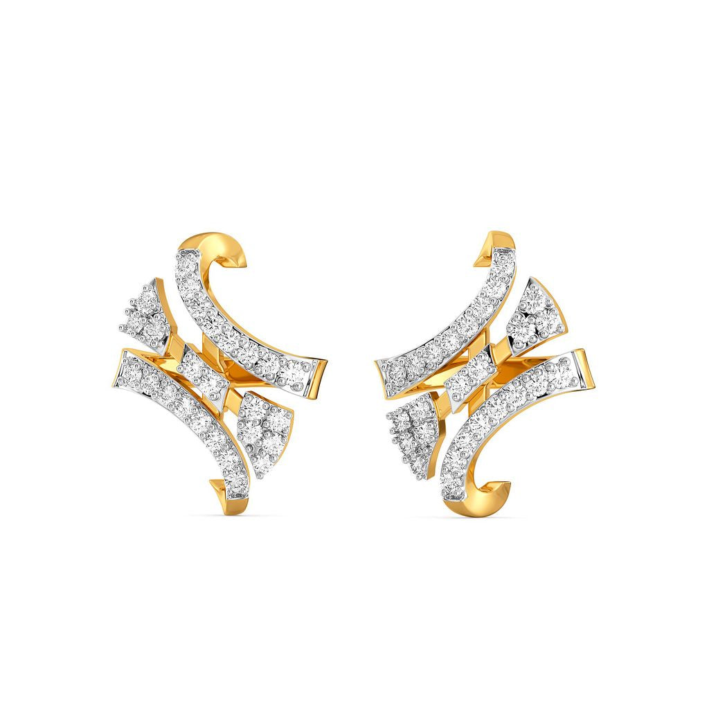 Chic Confetti Diamond Earrings