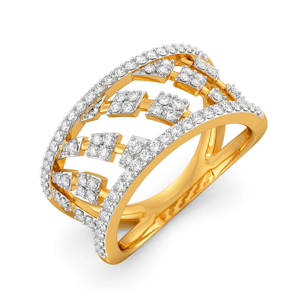 Disco Divine Diamond Rings