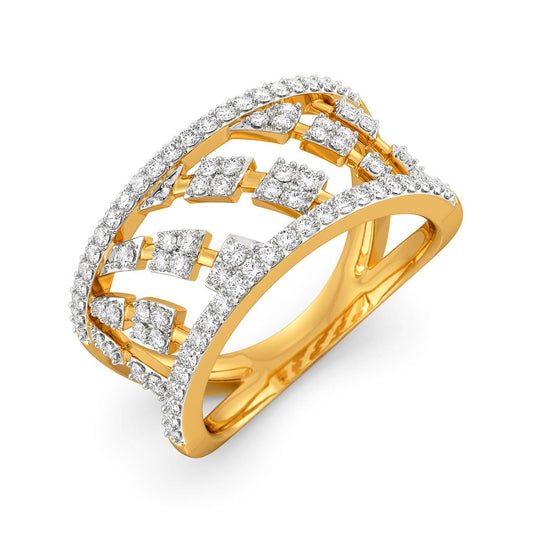Disco Divine Diamond Rings