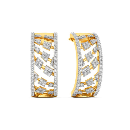 Disco Divine Diamond Earrings