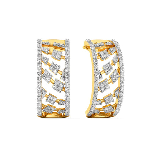 Disco Divine Diamond Earrings