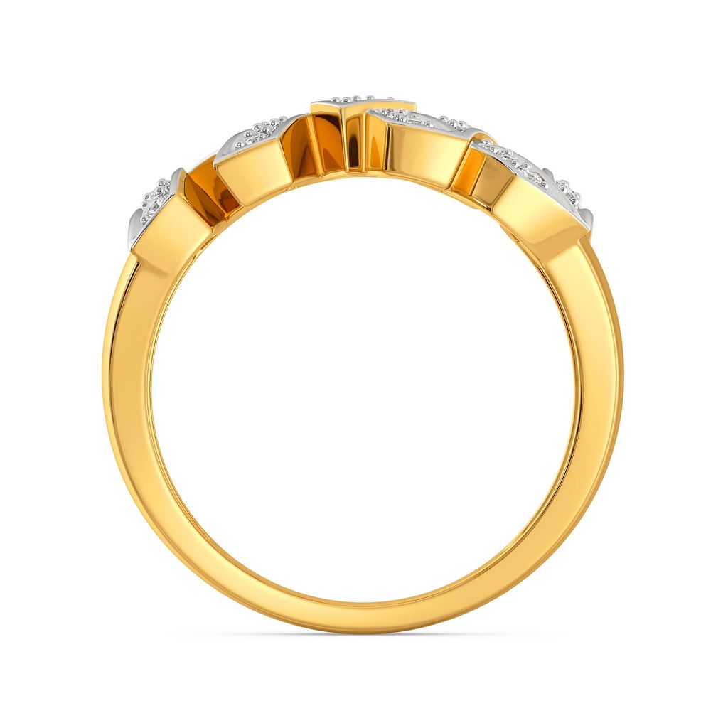 Mod Monochrome Diamond Rings