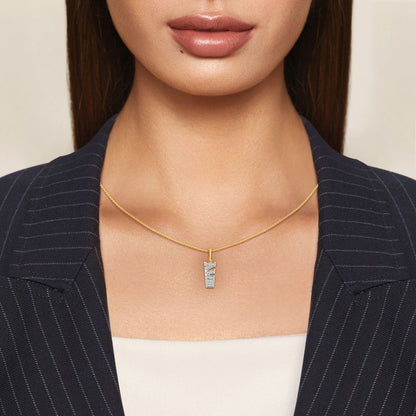 Undo Redo Diamond Pendants