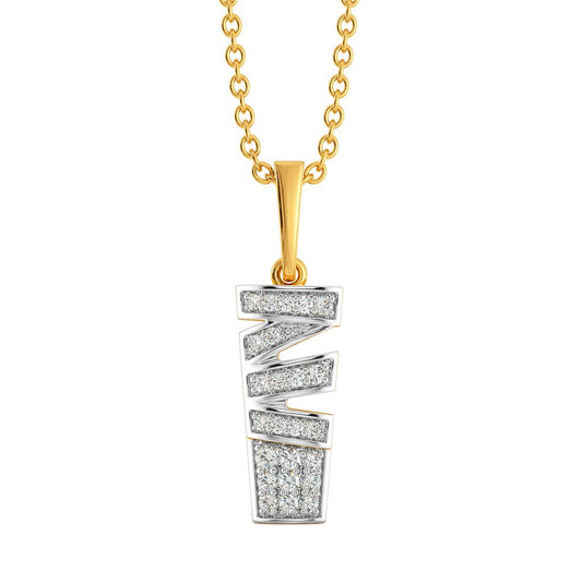 Undo Redo Diamond Pendants