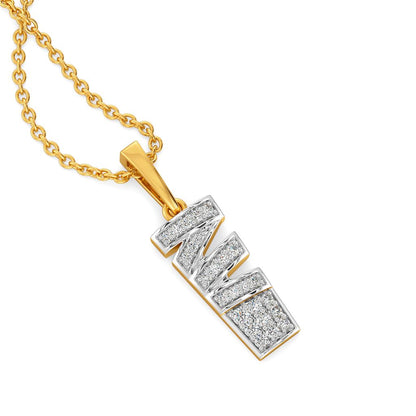 Undo Redo Diamond Pendants