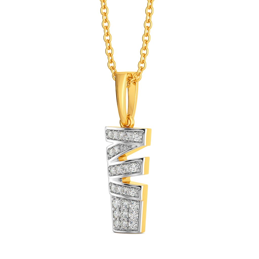 Undo Redo Diamond Pendants
