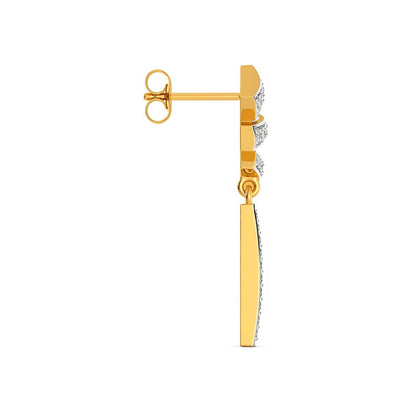 Tilt Shift Diamond Earrings