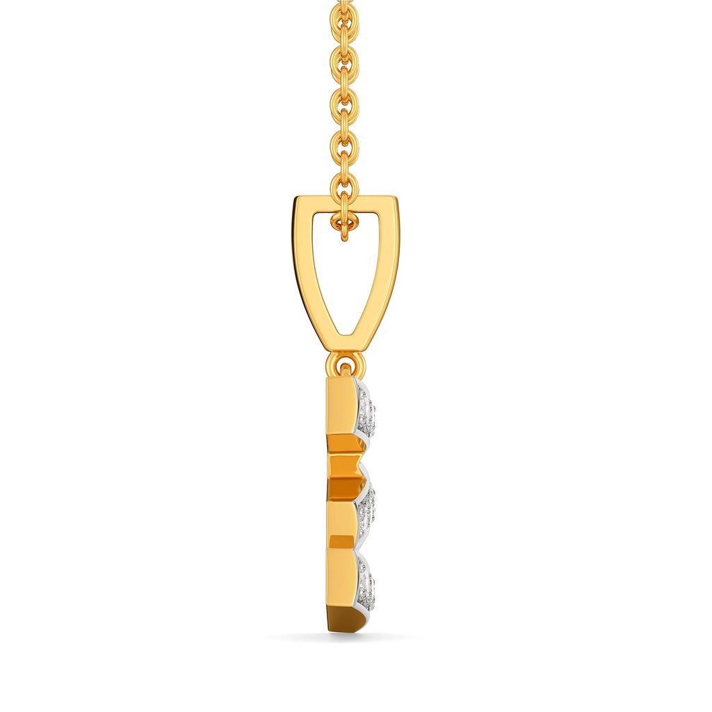 Tilt Shift Diamond Pendants