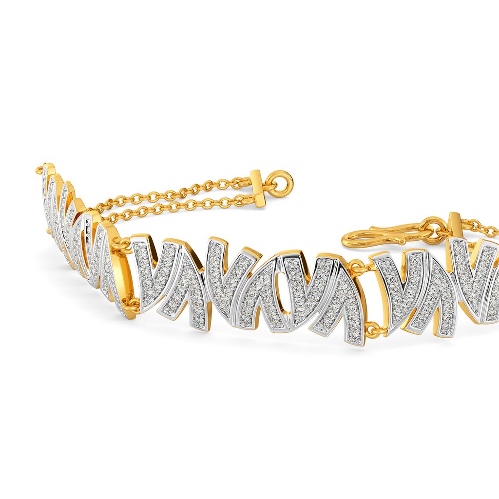 Work Vocation Diamond Bracelets