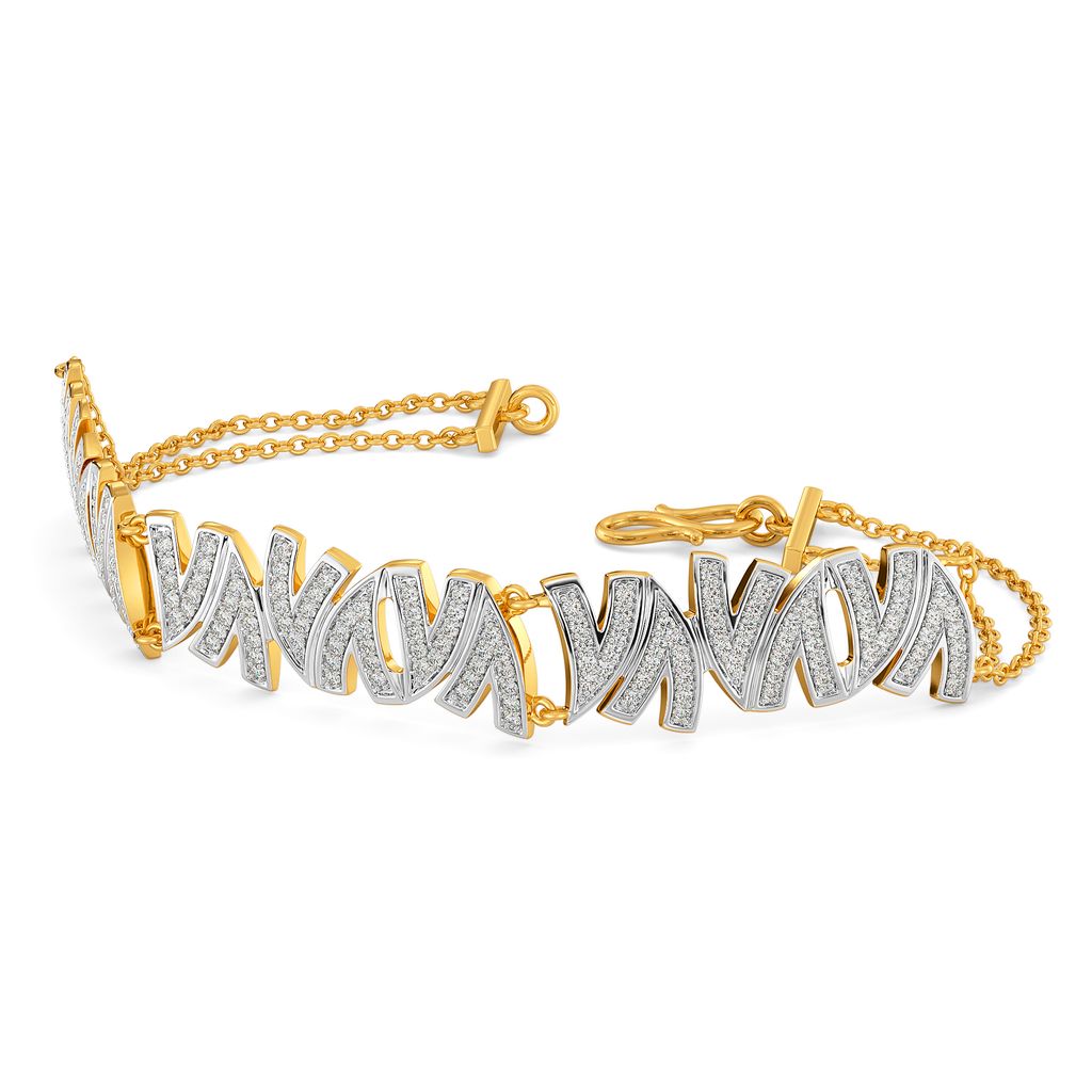 Work Vocation Diamond Bracelets