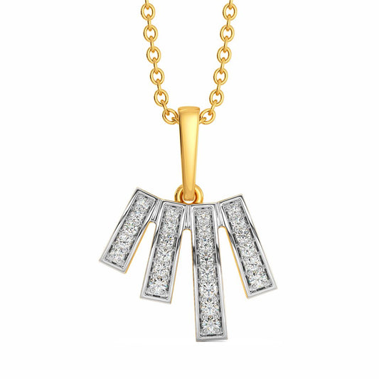 Mod Makeover Diamond Pendants