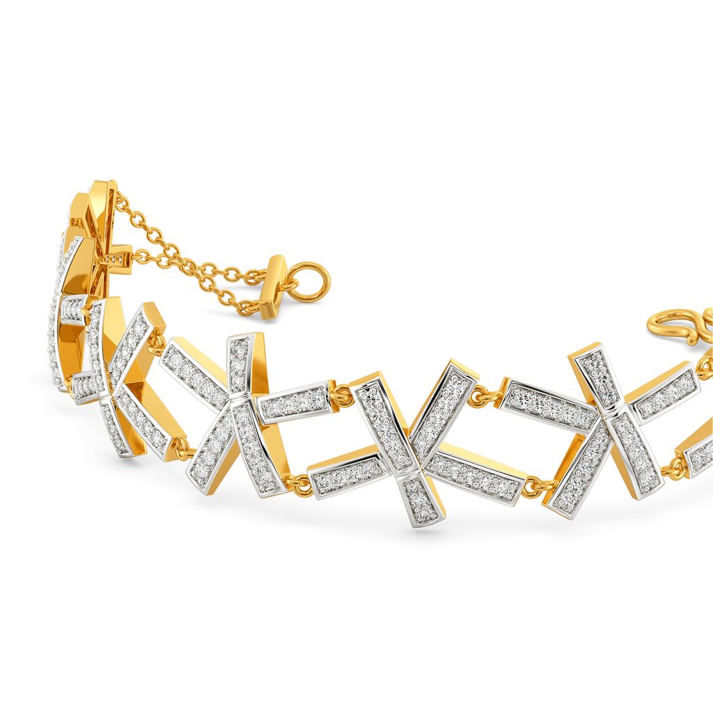 Calm in Chaos Diamond Bracelets