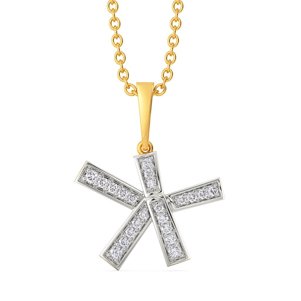 Calm in Chaos Diamond Pendants