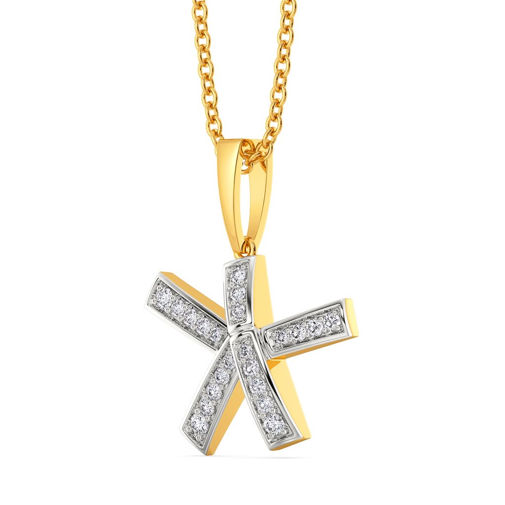 Calm in Chaos Diamond Pendants