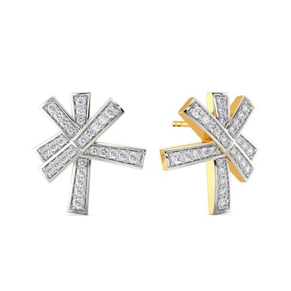 Calm in Chaos Diamond Earrings