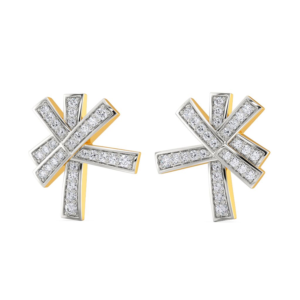Calm in Chaos Diamond Earrings