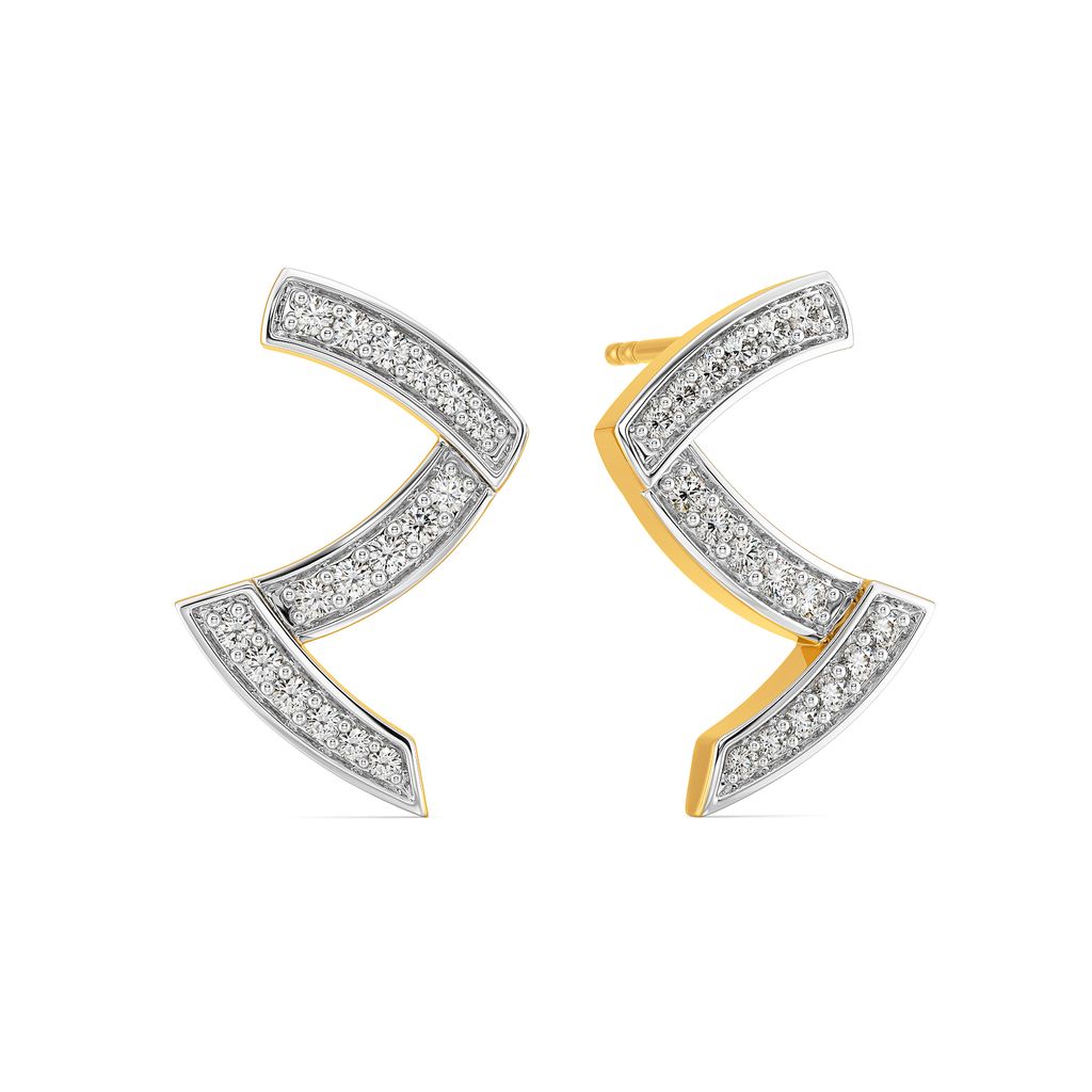 Work Zest Diamond Earrings