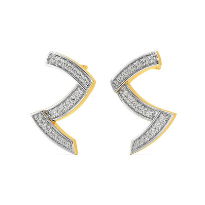 Work Zest Diamond Earrings