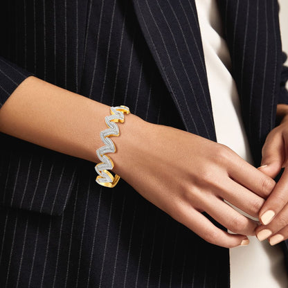 Work Zest Diamond Bangles