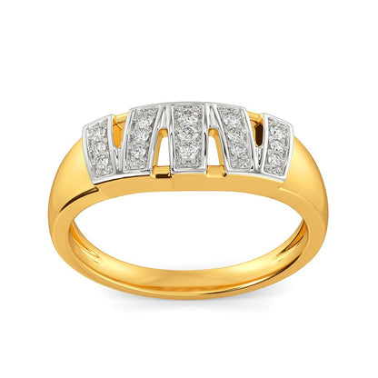 Out of Line Diamond Rings